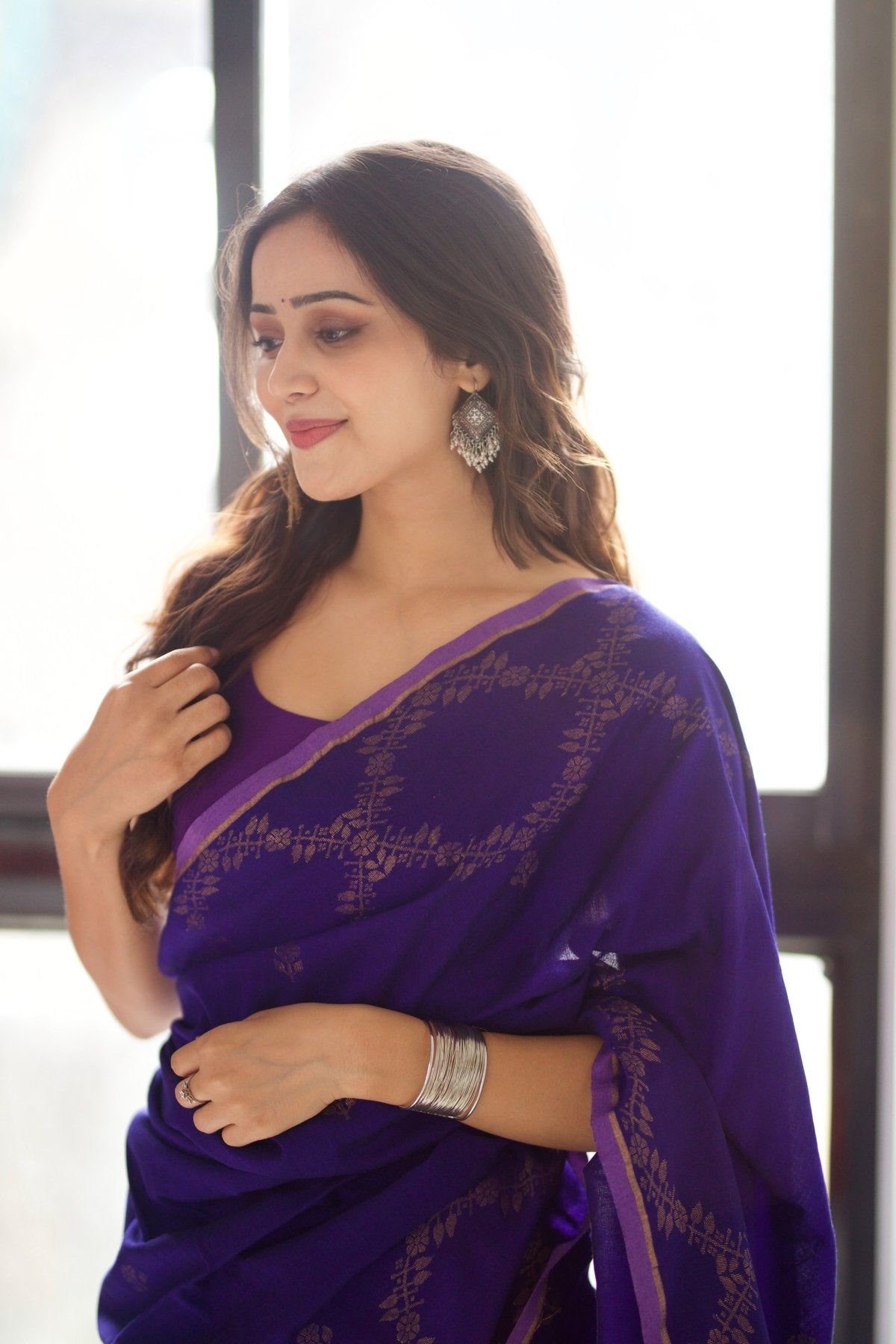 Baigani Parv Saree - Eternity by Sakshi