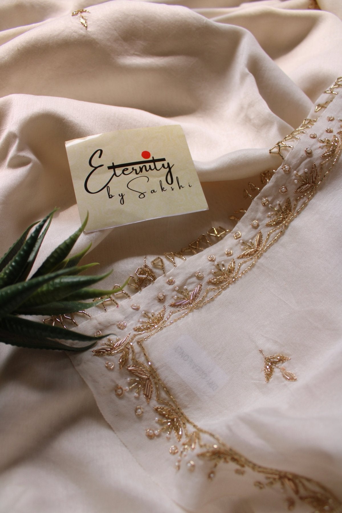 Pearl Nazrana Saree - Eternity by Sakshi