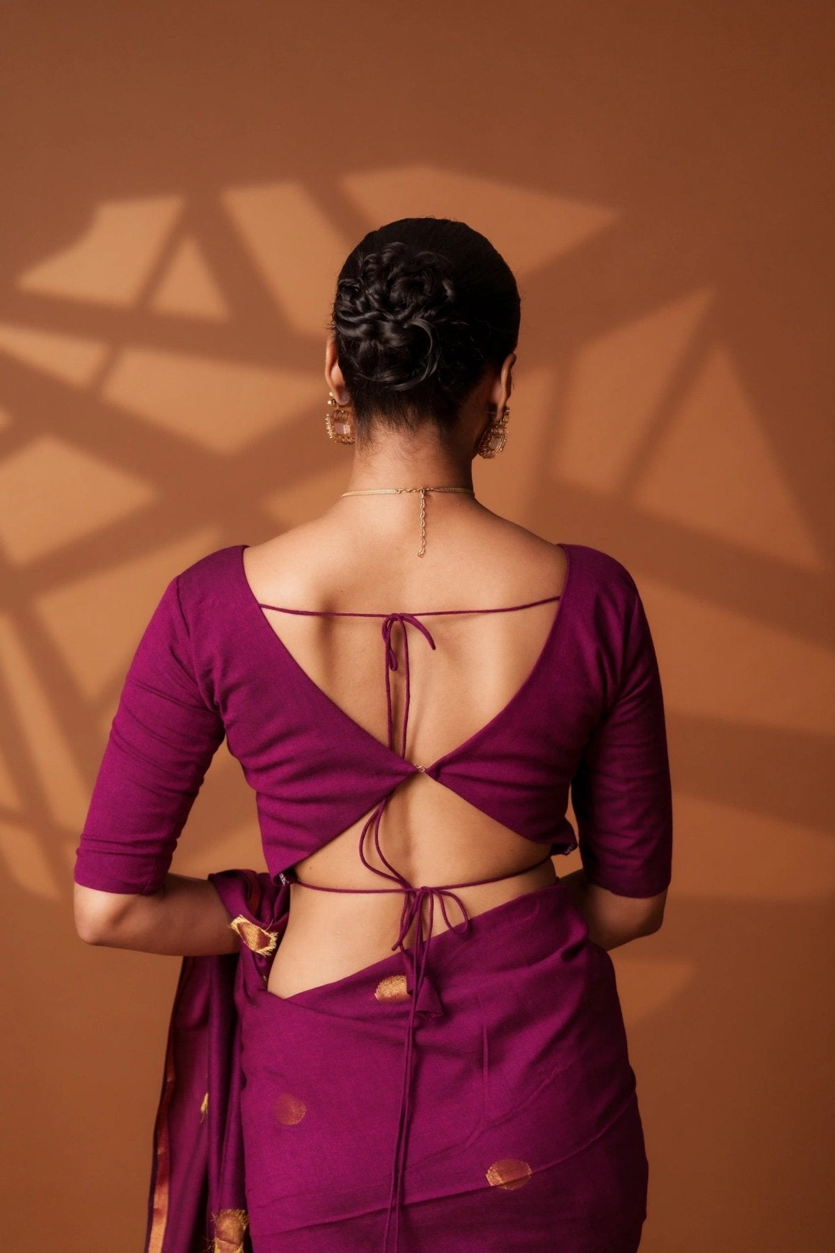 Rosy Shadow Blouse - Eternity by Sakshi