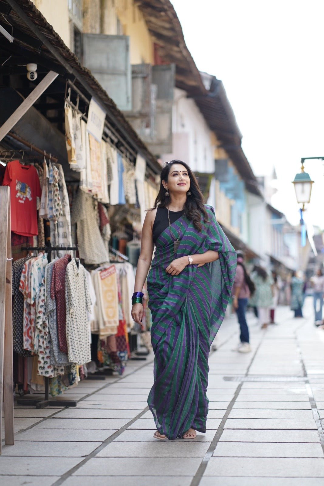 Green Silsila Saree - Eternity by Sakshi