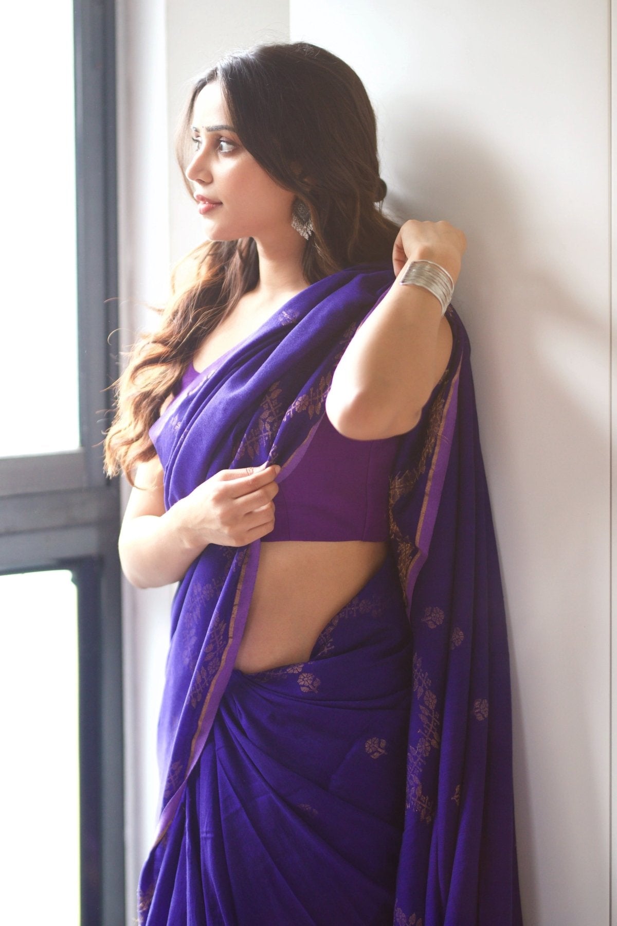 Baigani Parv Saree - Eternity by Sakshi