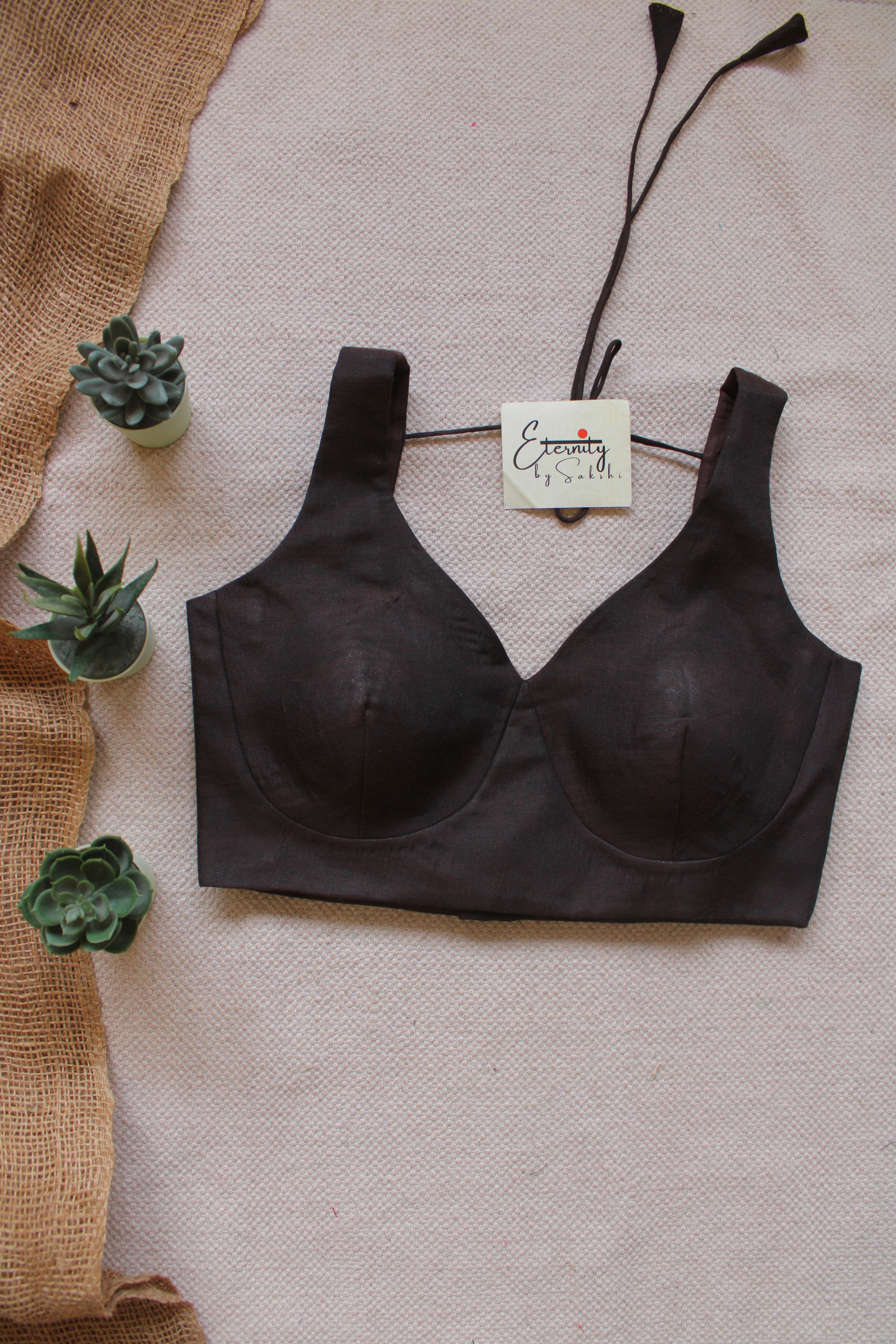 Brown Madhubala Blouse