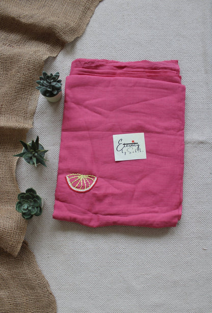 Pink Summer Watermelon Saree - Eternity by Sakshi