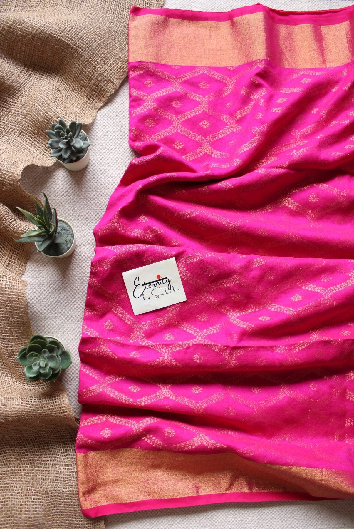 Pink Embrace Saree - Eternity by Sakshi