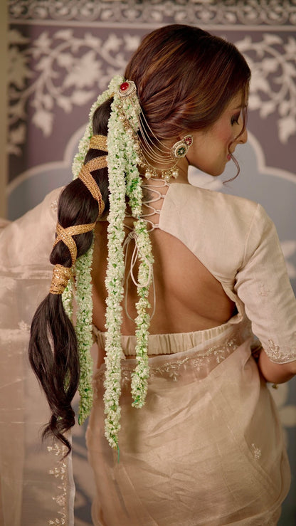 Pearl Handwork Raaz Saree - Eternity by Sakshi