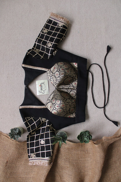 Dastoor Banarasi Patch Blouse