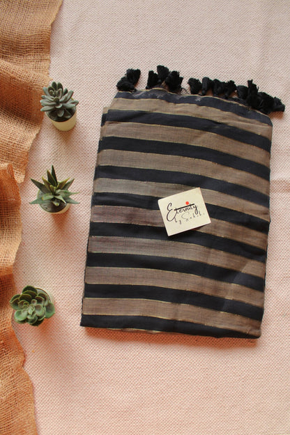 Black Silsila Saree - Eternity by Sakshi