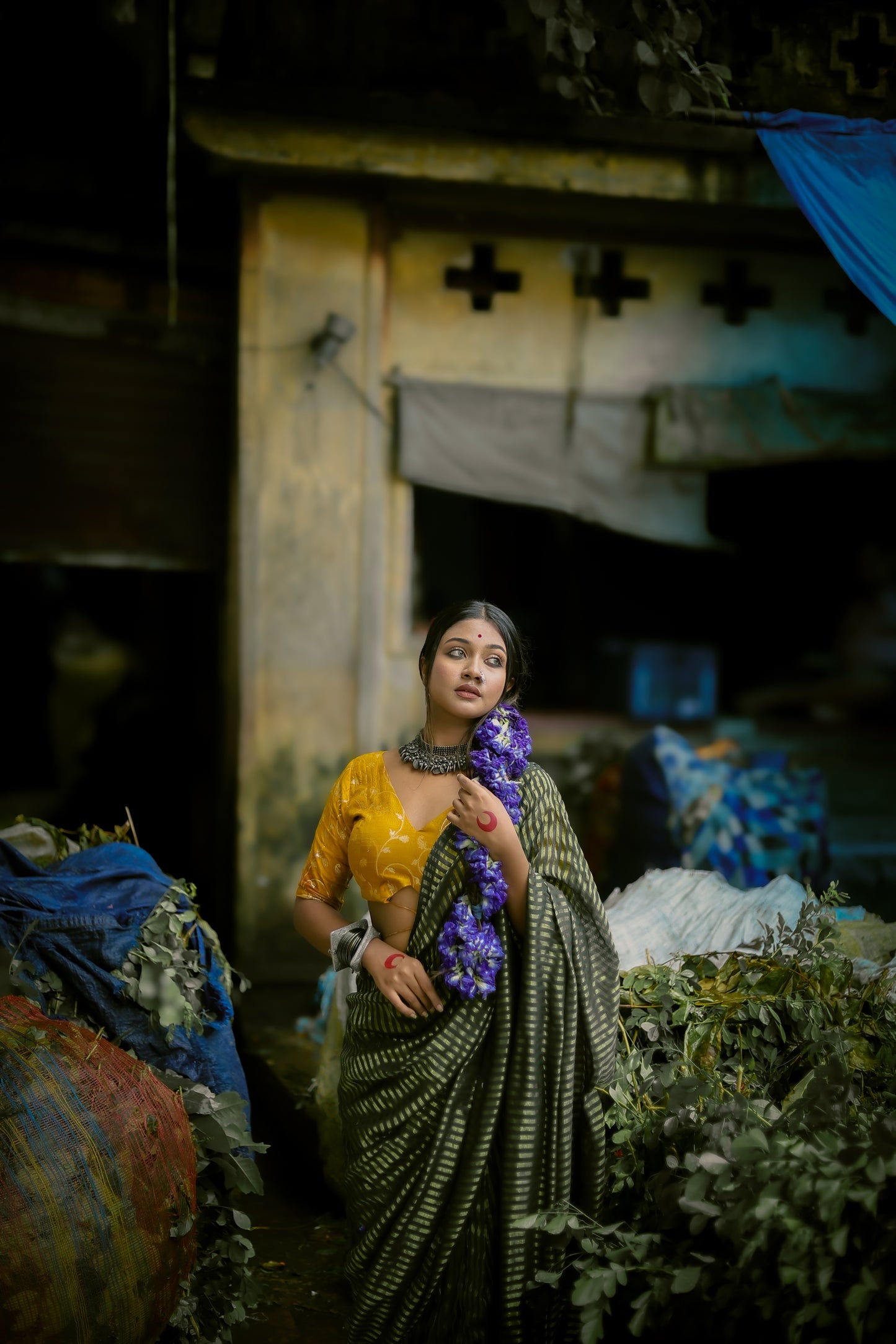 Green Mohini Saree