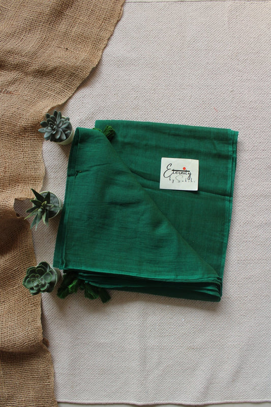 Green BREEZY SAREE - Eternity by Sakshi