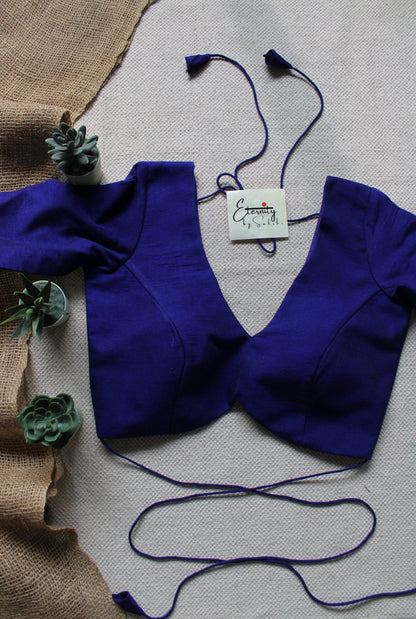Blue Shadow Blouse - Eternity by Sakshi