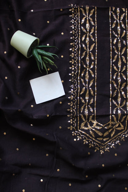 Lucknowi Handcrafted Chanderi Unstitched Mens Kurta Fabric 03 - Eternity by Sakshi
