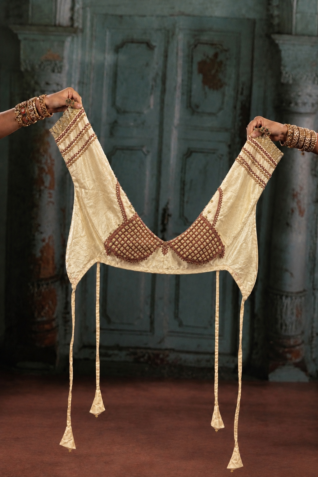 Vintage Gold Aangi Blouse