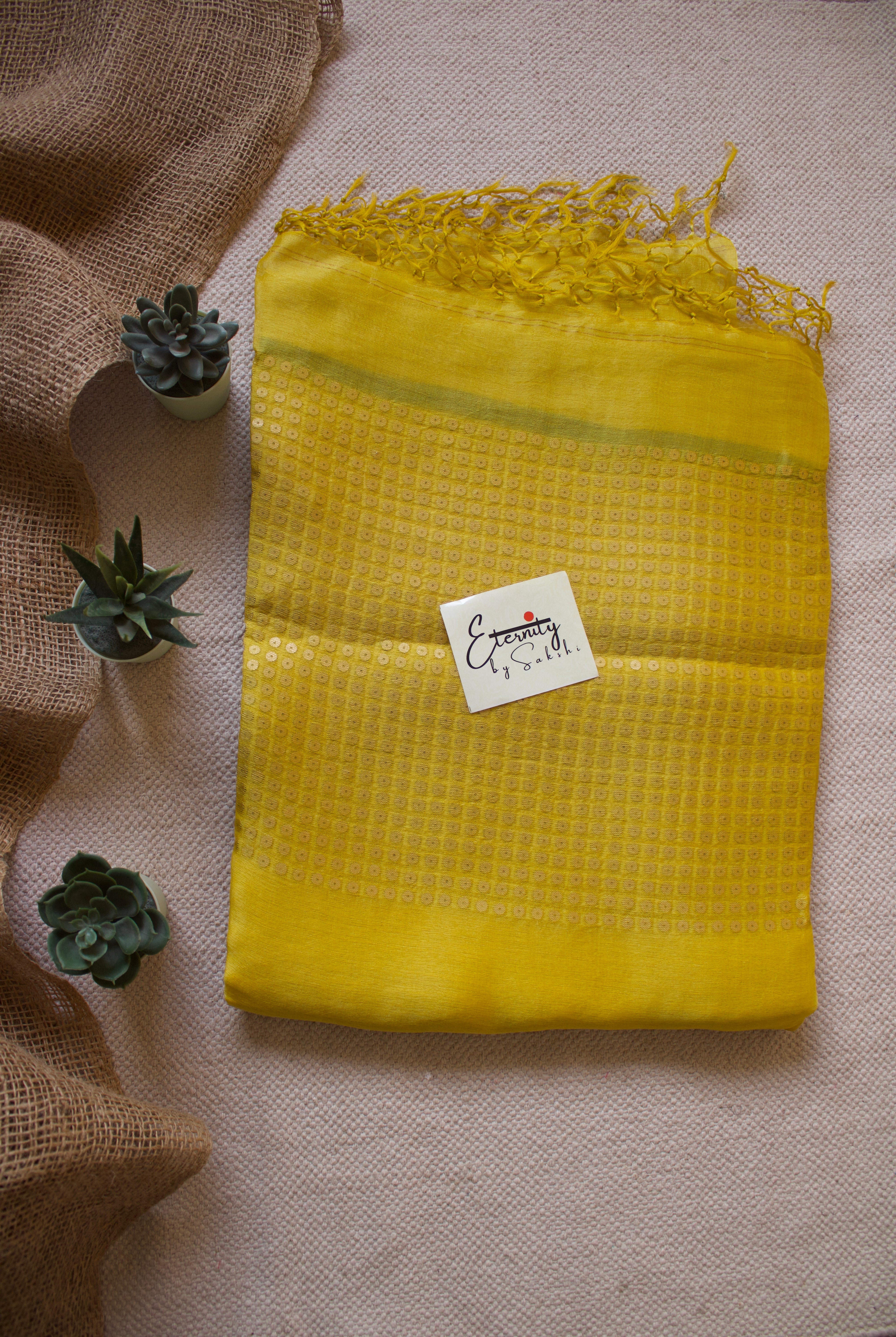 Yellow Sundari Saree