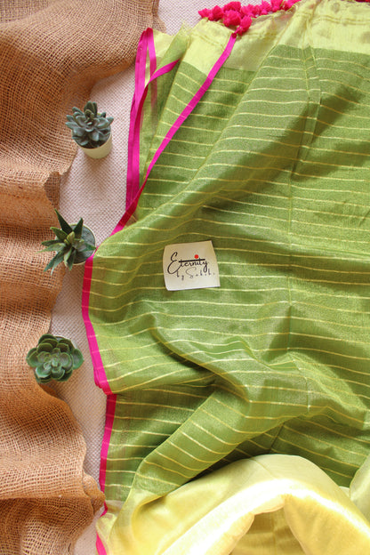 Green Begum Saree