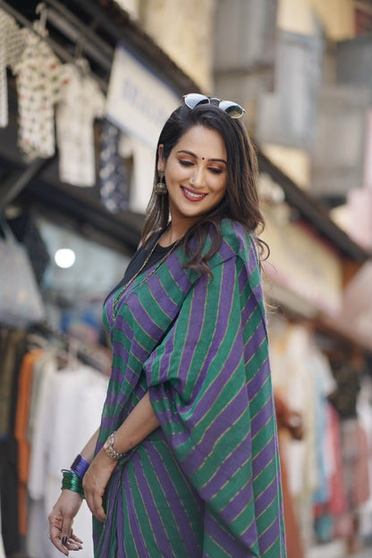 Green Silsila Saree - Eternity by Sakshi