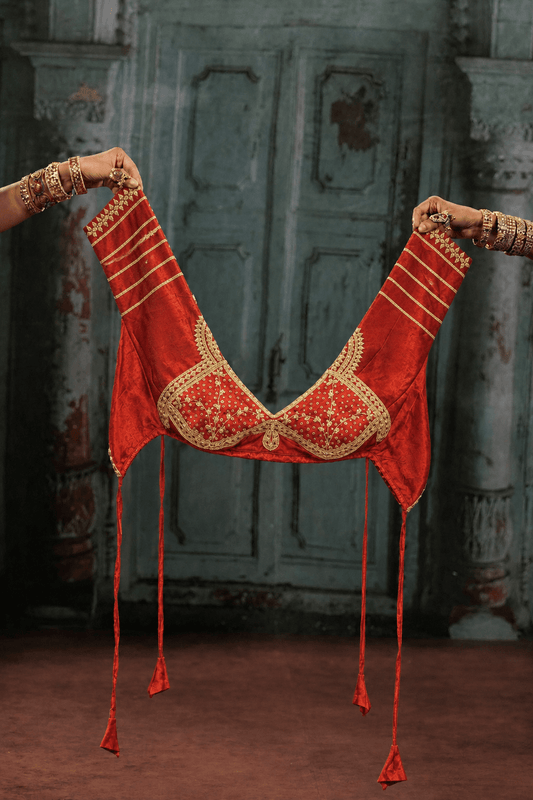 Gerua Aangi Blouse - Eternity by Sakshi