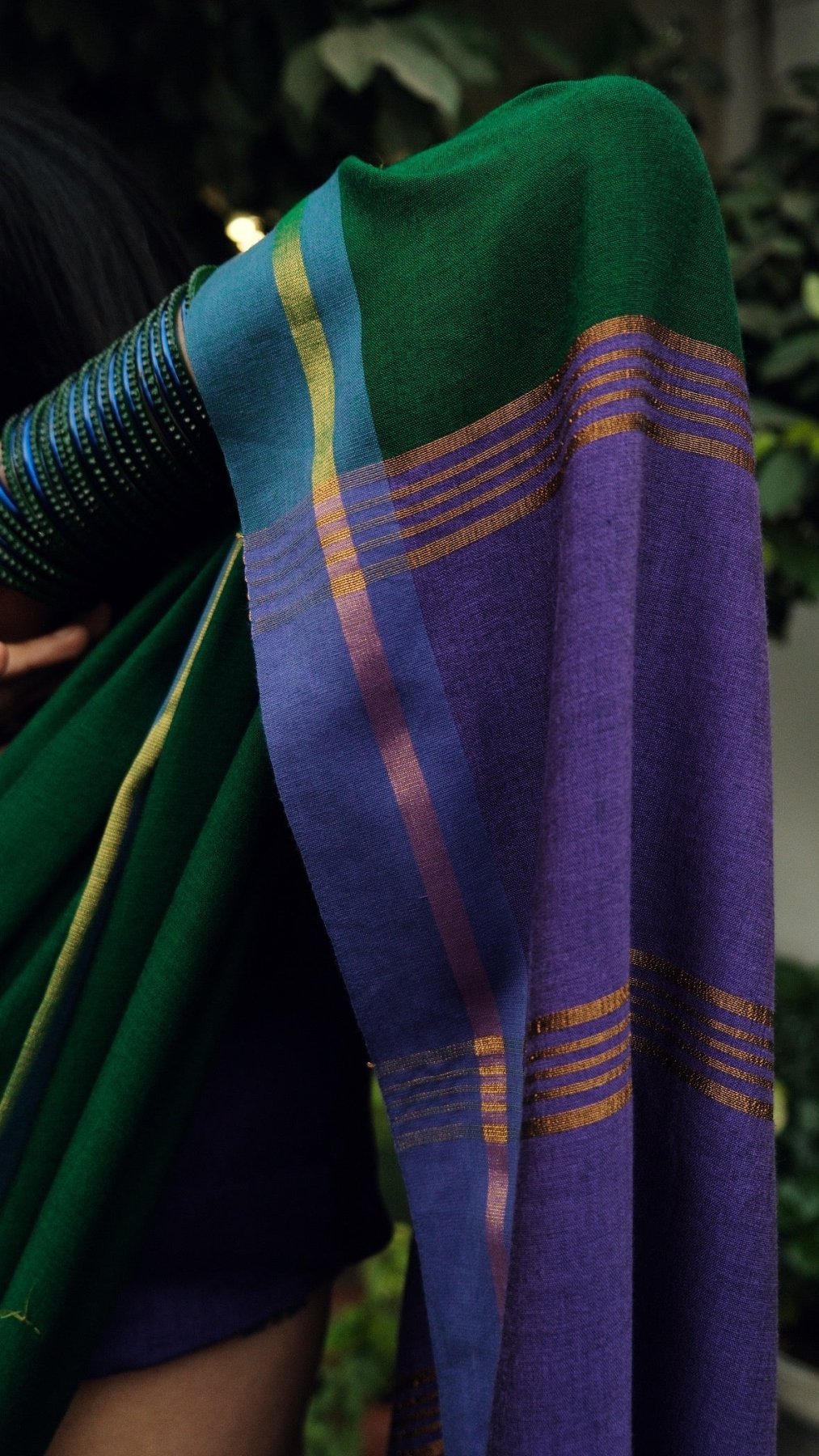 Green Varnika Saree - Eternity by Sakshi