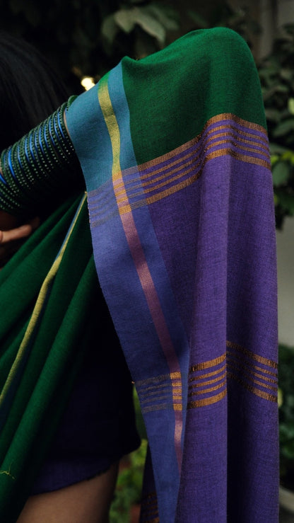 Green Varnika Saree - Eternity by Sakshi