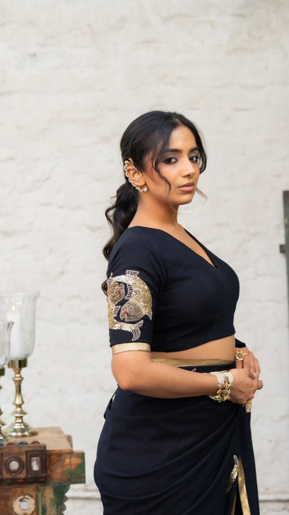 Midnight Jalpari Blouse - Eternity by Sakshi