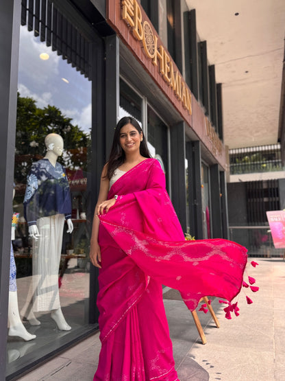 Gulabo Parv Saree - Eternity by Sakshi