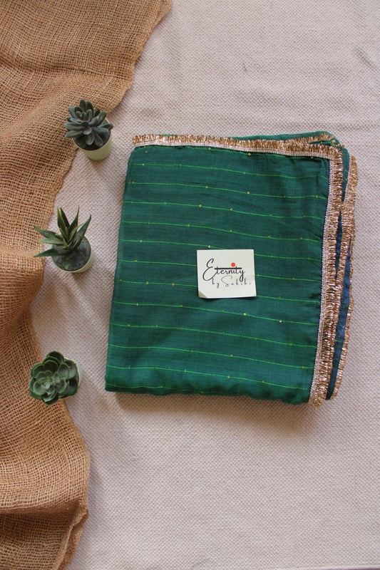 Peacock Gulbahar Saree - Eternity by Sakshi