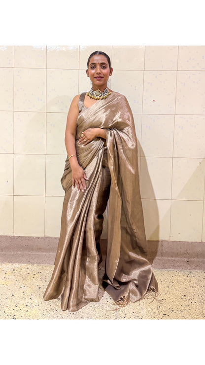 Padma Metallic Saree