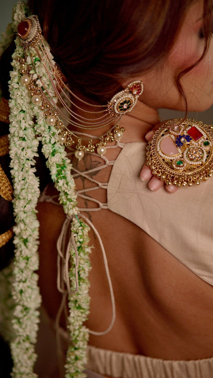 Pearl Handwork Raaz Saree - Eternity by Sakshi