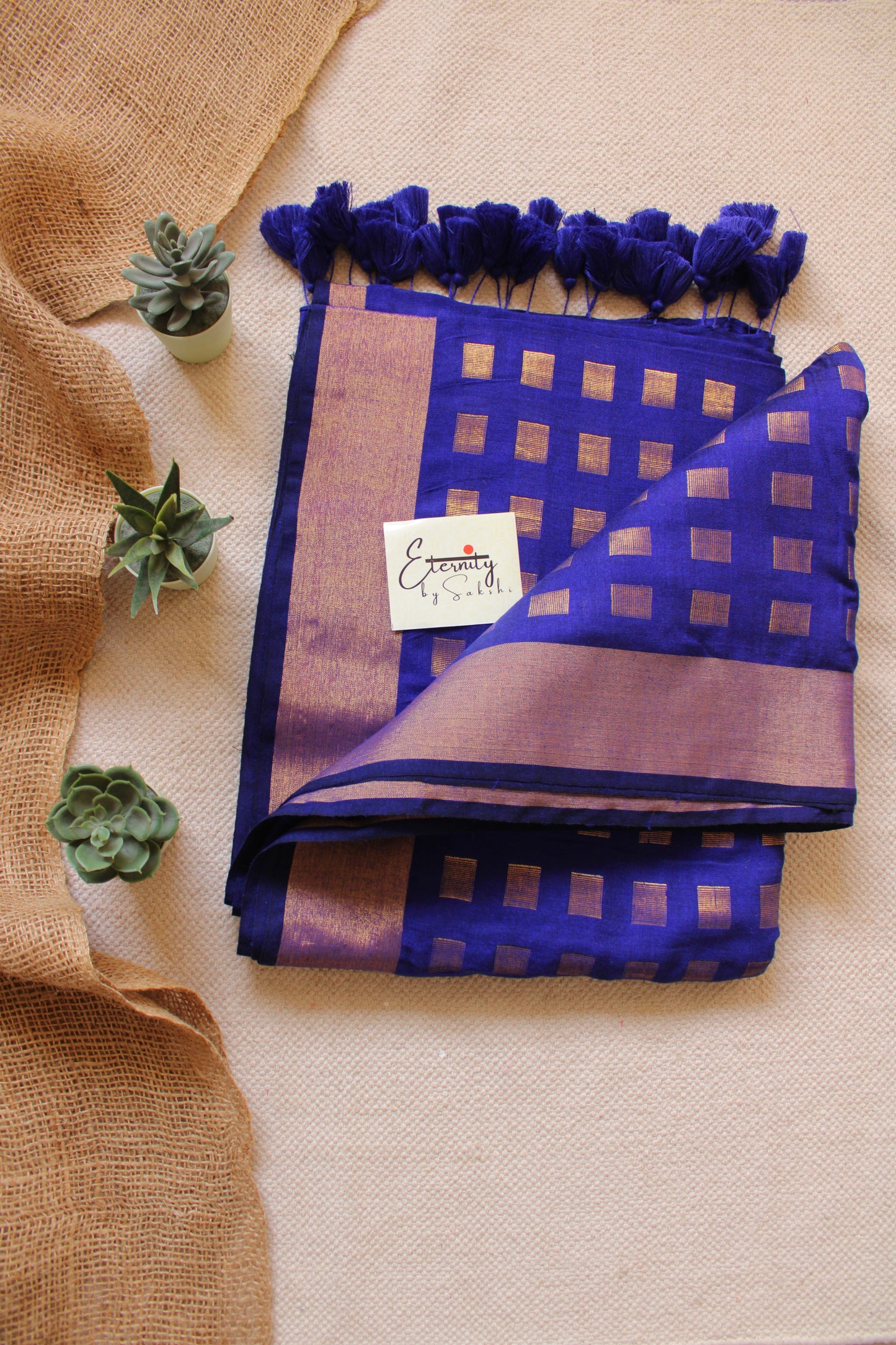 Blue Meher Saree