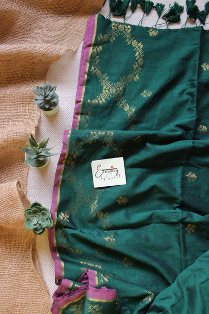 Green Parv Saree - Eternity by Sakshi