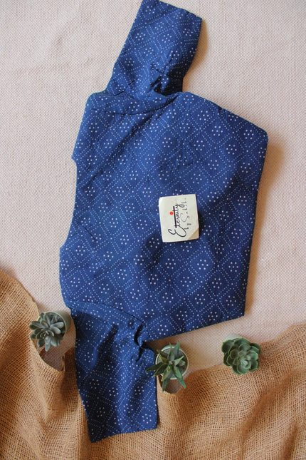 Indigo Vanilla Ajrakh Limited Edition Blouse