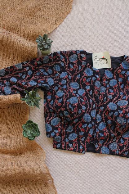 Midnight Rosevine Blouse - Eternity by Sakshi