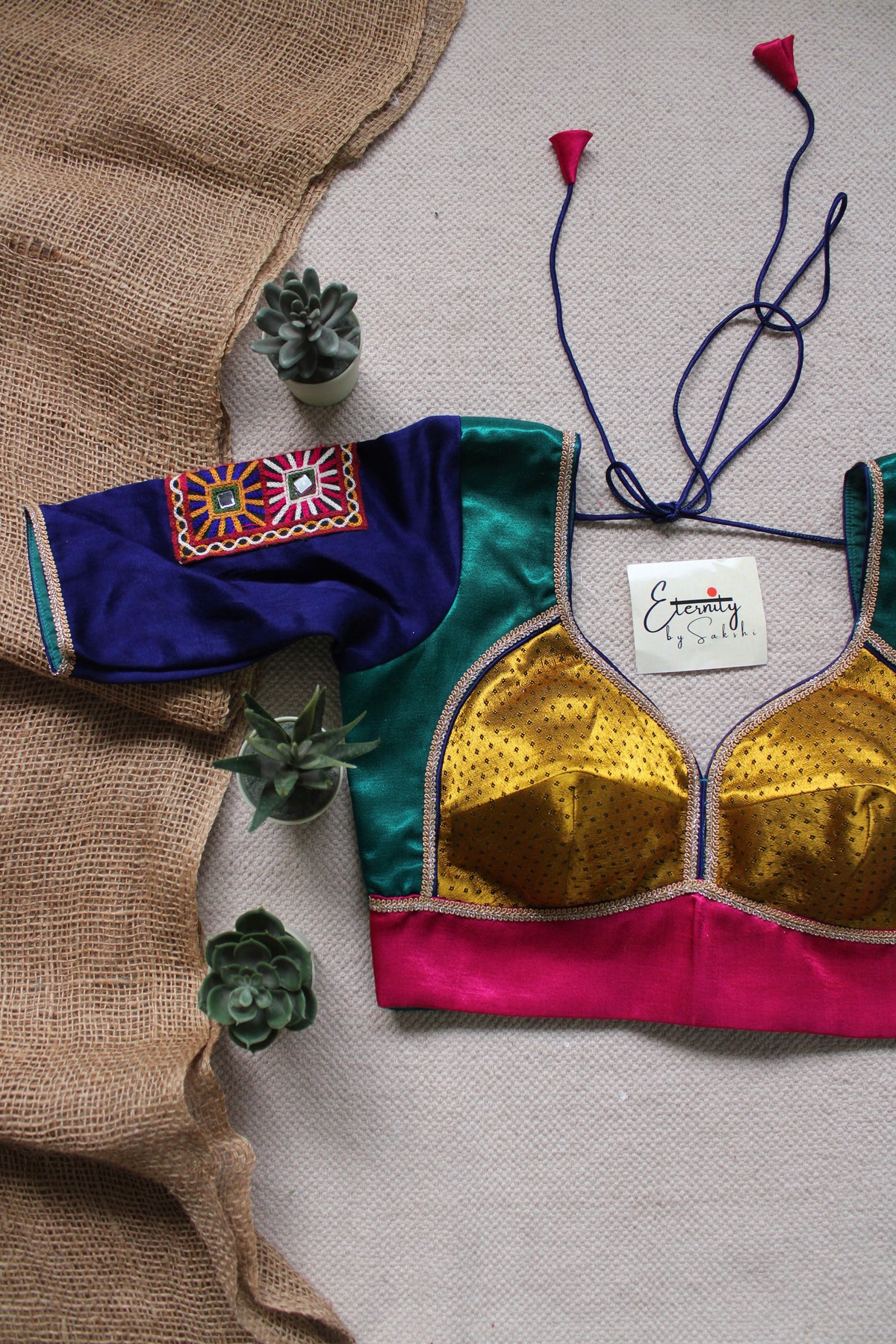 Raas Rani Navratri Patch Blouse