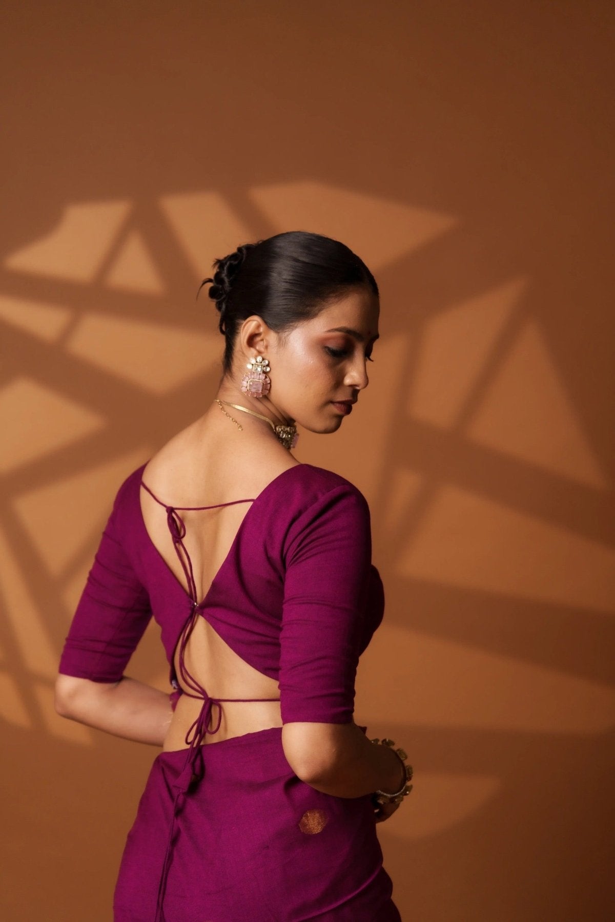 Rosy Shadow Blouse - Eternity by Sakshi