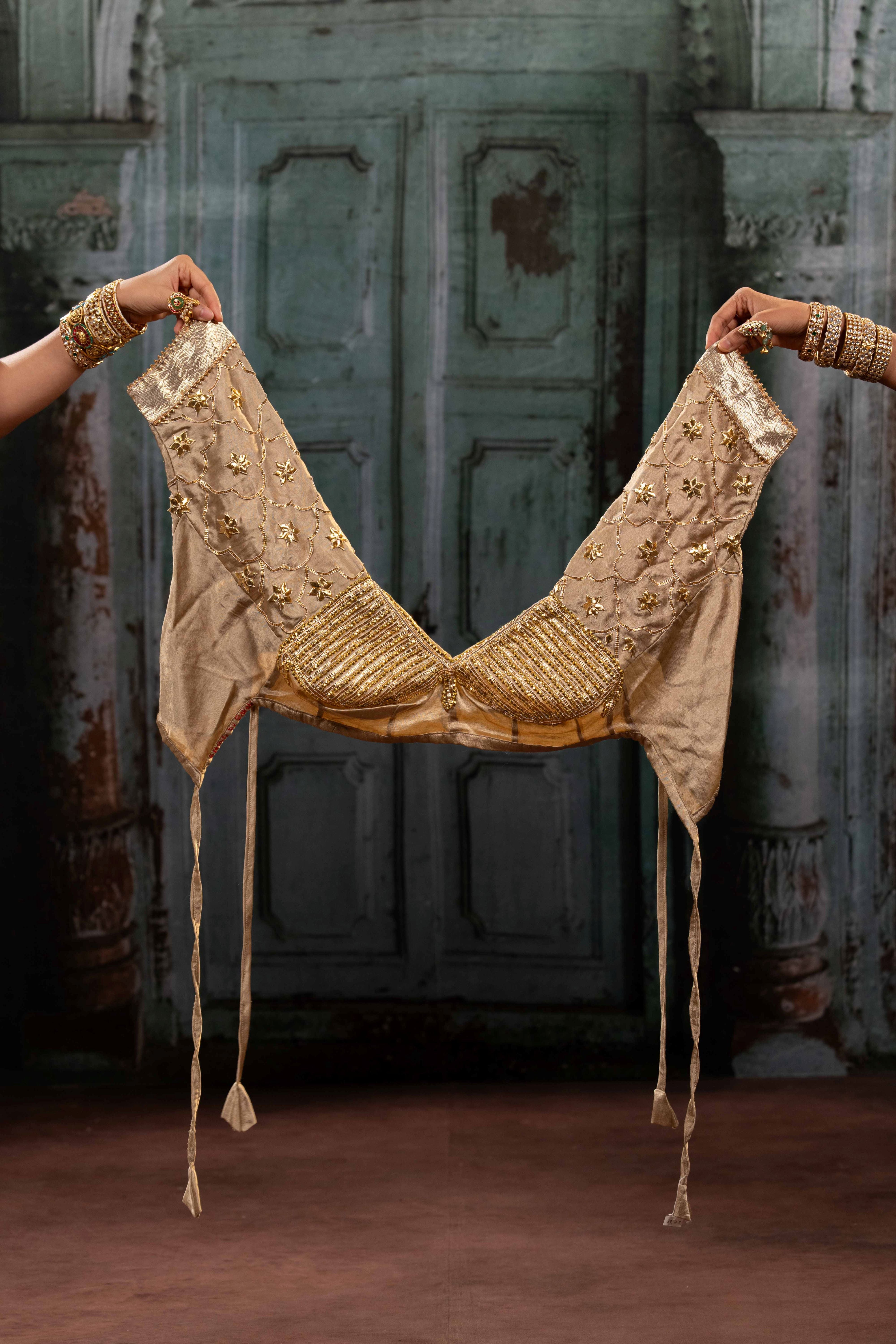 Beige Aangi Blouse