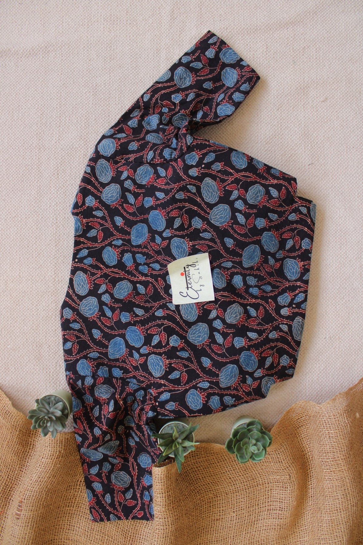 Midnight Rosevine Blouse - Eternity by Sakshi
