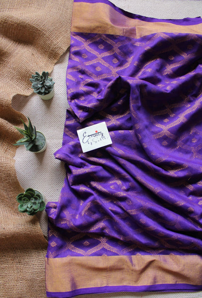 Purple Embrace Saree - Eternity by Sakshi