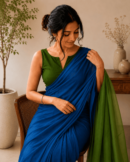 EMERALD OFFICE SAREE - Eternity by Sakshi