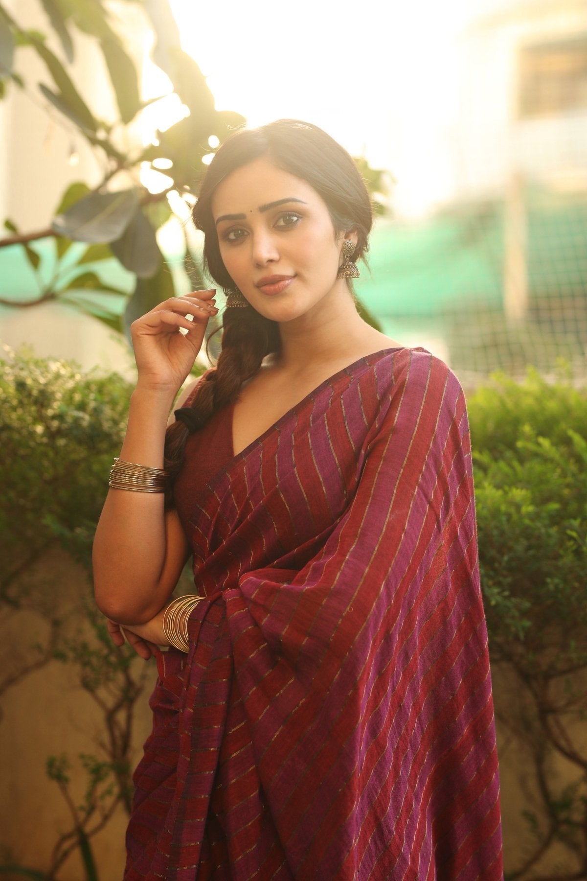 Gulaabi Silsila Saree - Eternity by Sakshi