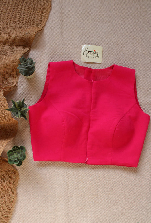 Pink Double Zip Mood Blouse - Eternity by Sakshi