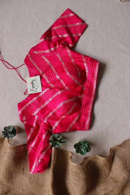 Rose Elastic Blouse - Eternity by Sakshi