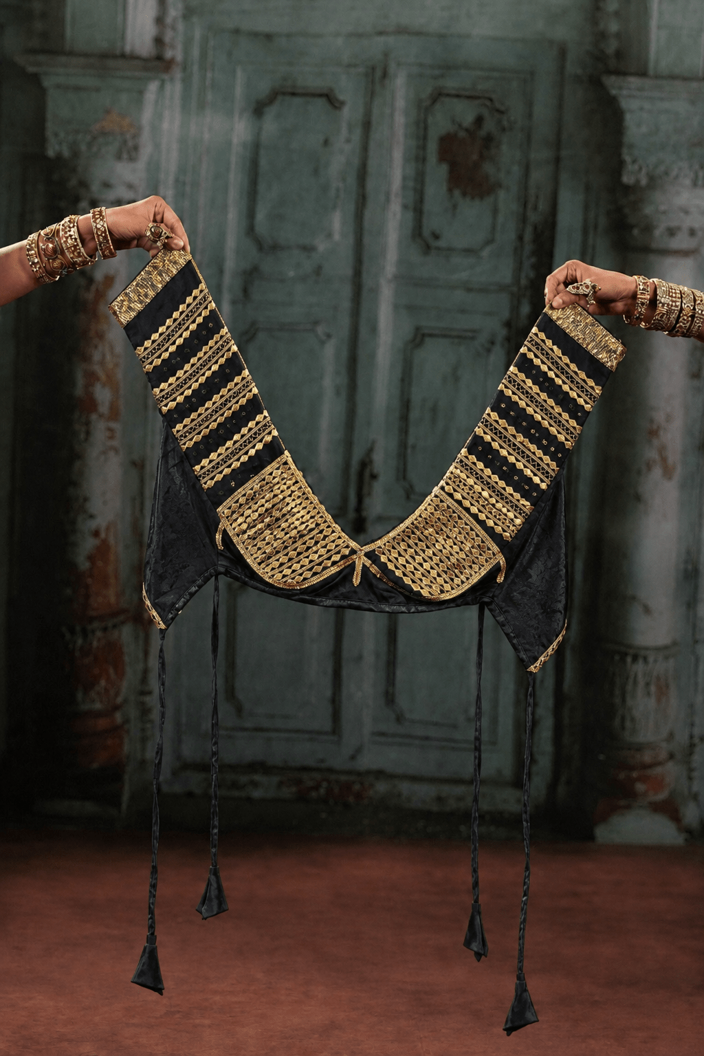 Kaali Aangi Blouse - Eternity by Sakshi
