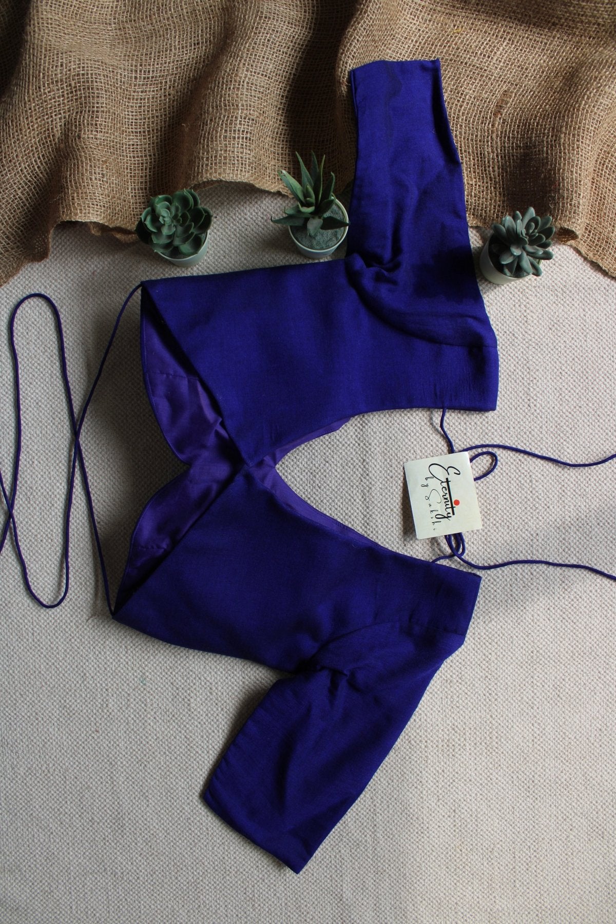 Blue Shadow Blouse - Eternity by Sakshi