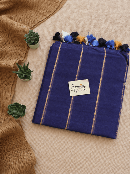 Purple Suti Garage Saree - Eternity by Sakshi