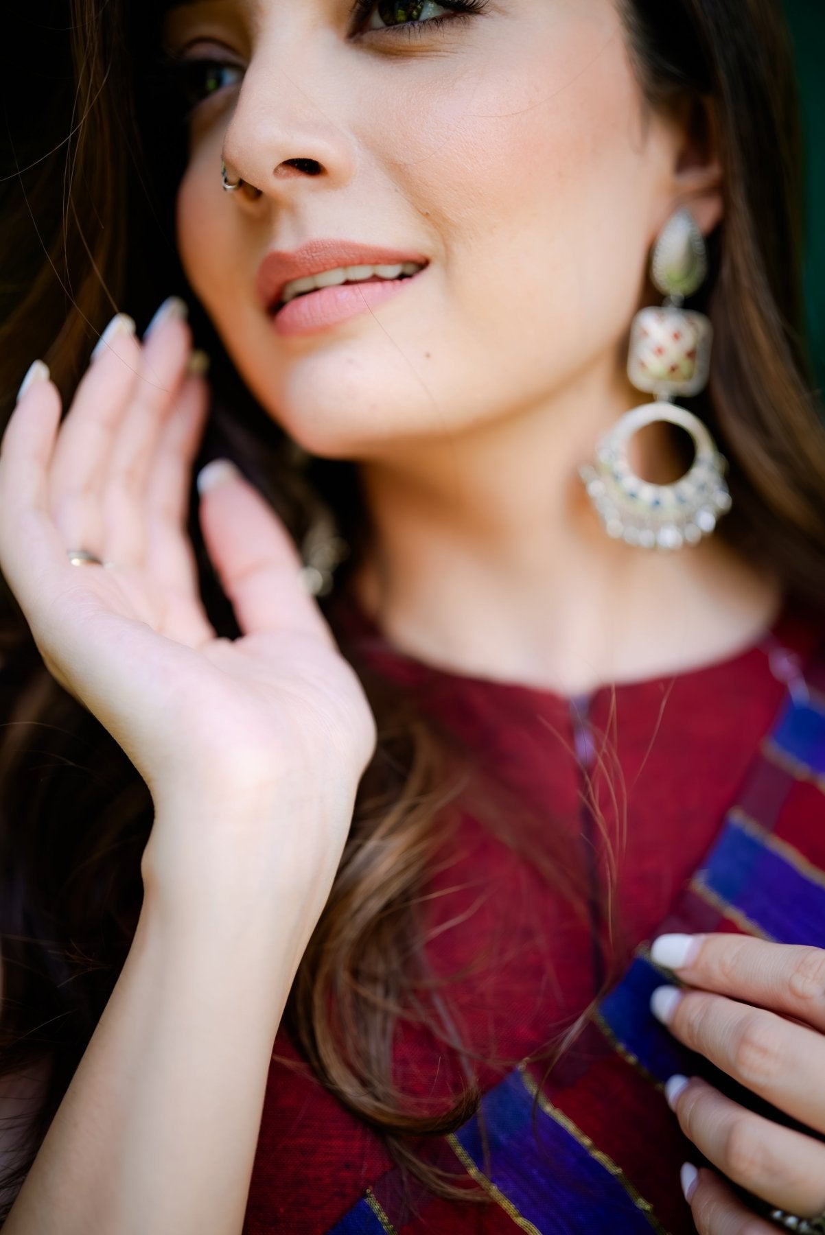 Mulberry Silsila Saree - Eternity by Sakshi
