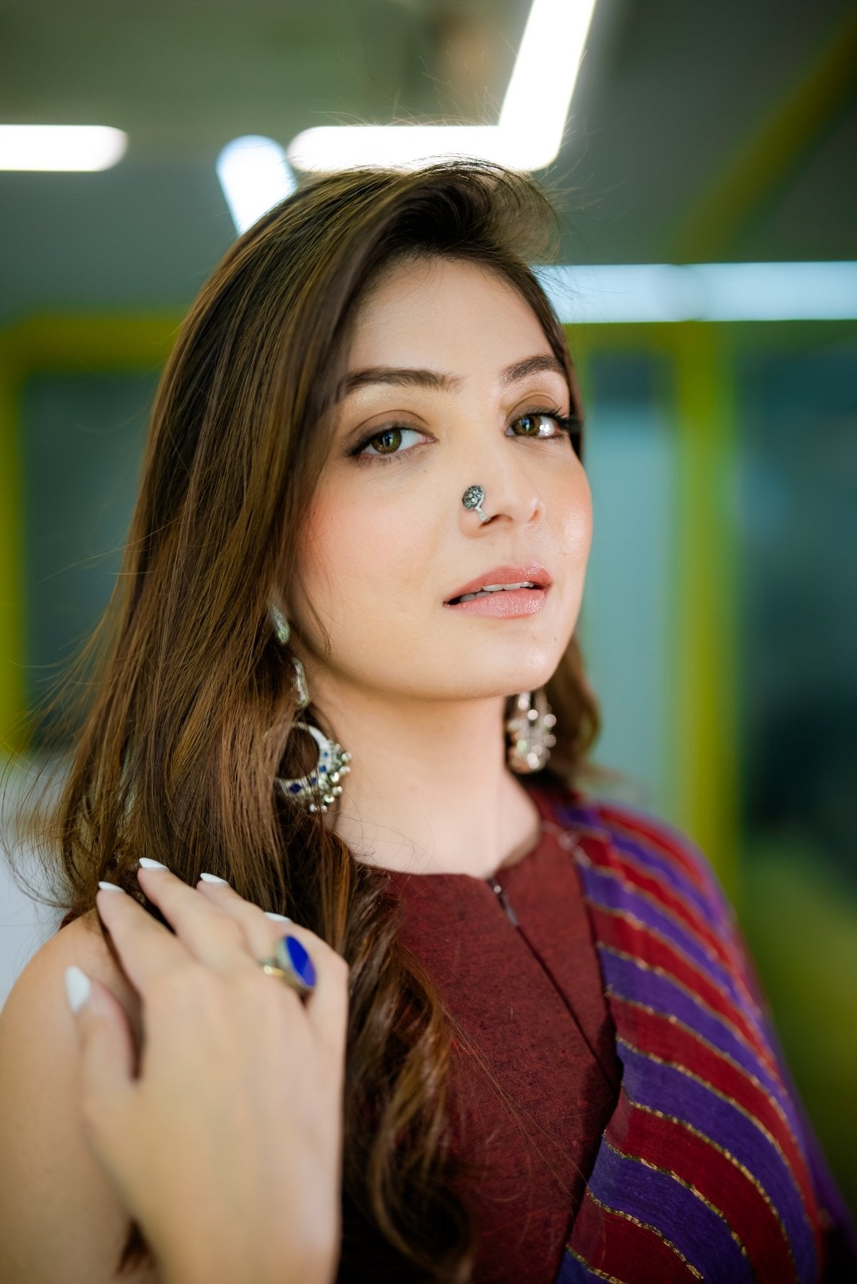 Mulberry Silsila Saree - Eternity by Sakshi