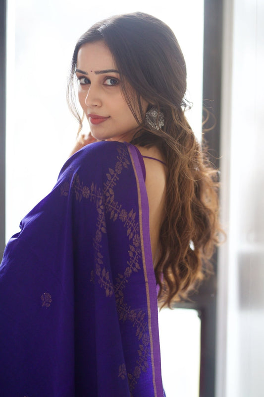 Baigani Parv Saree - Eternity by Sakshi