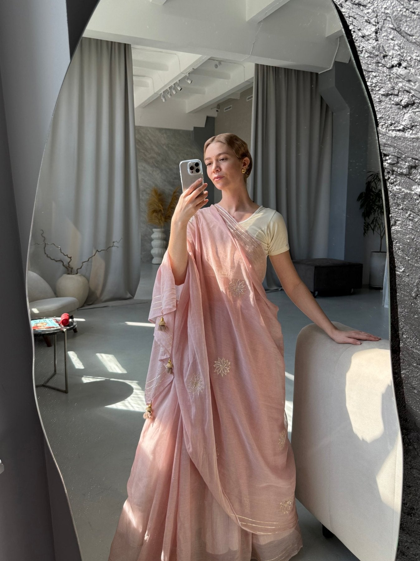 Earthy Chandani Saree - Eternity by Sakshi