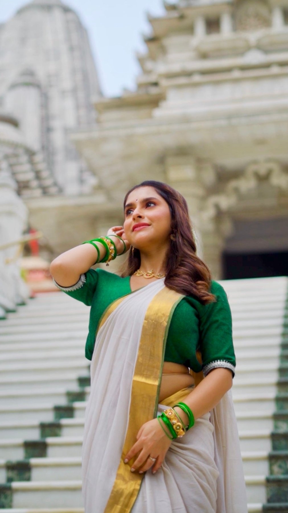 Tulsi Saree - Eternity by Sakshi