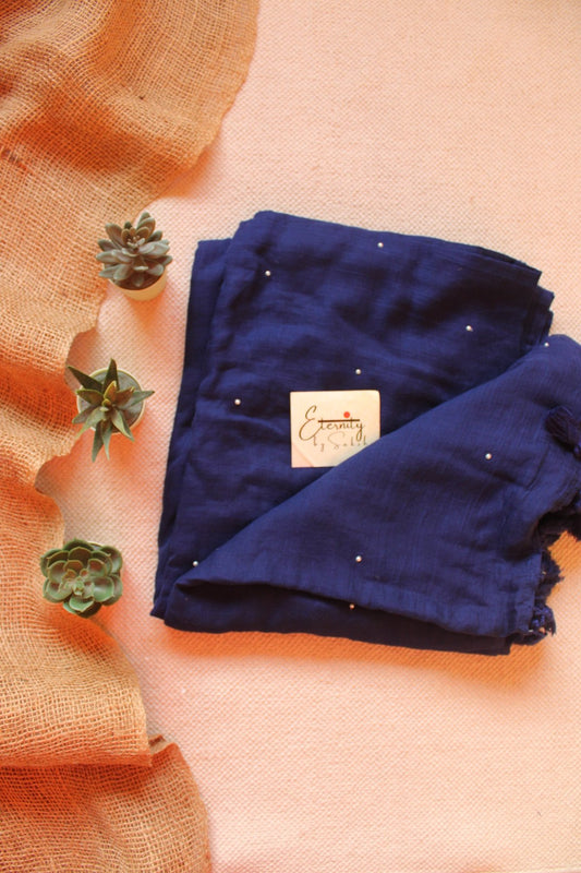 Midnight Chand Tara Handwork Saree - Eternity by Sakshi