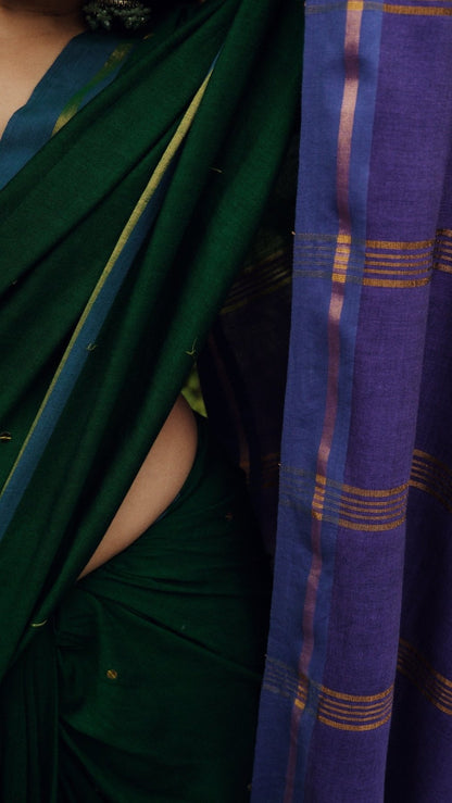 Green Varnika Saree - Eternity by Sakshi